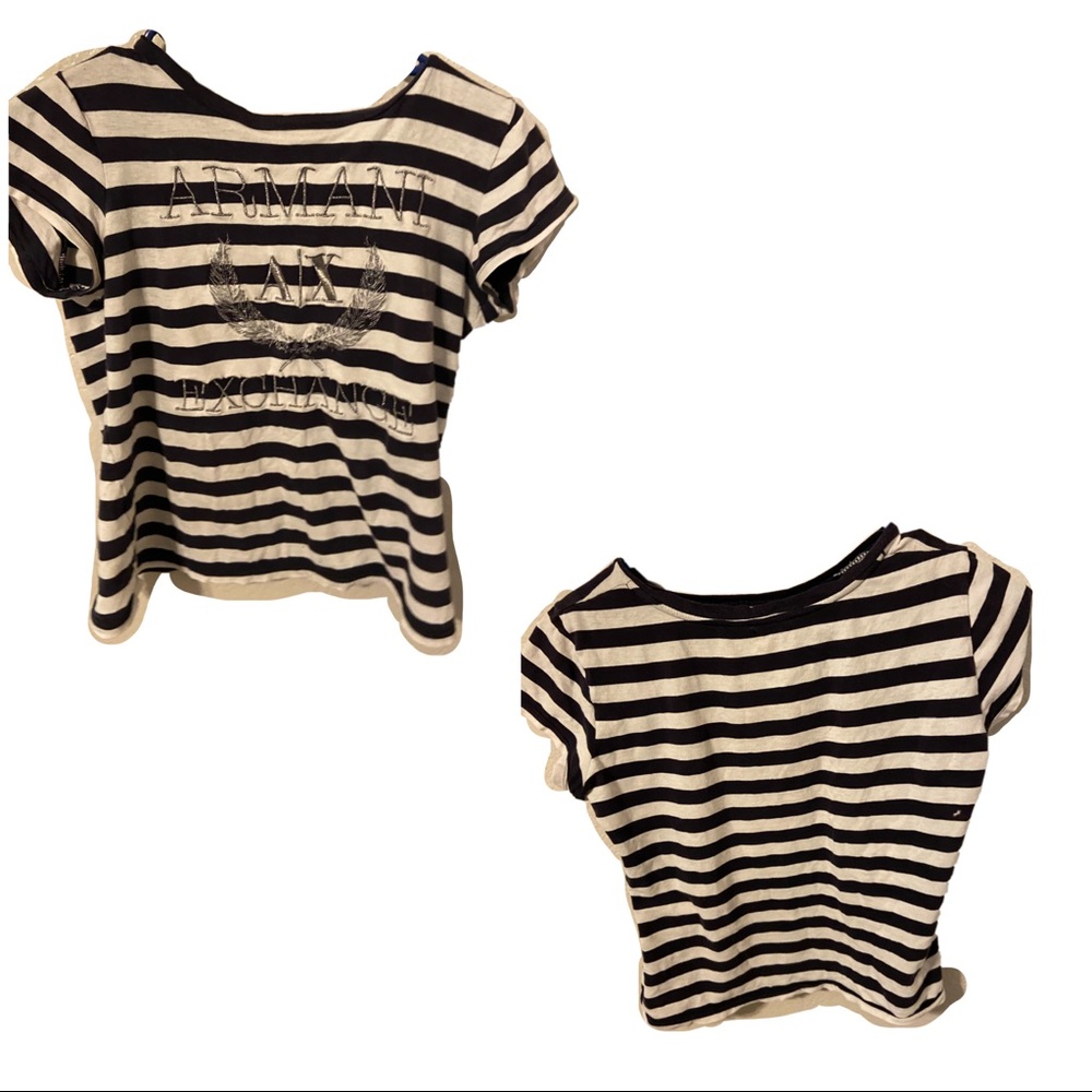 Very cute striped crop top